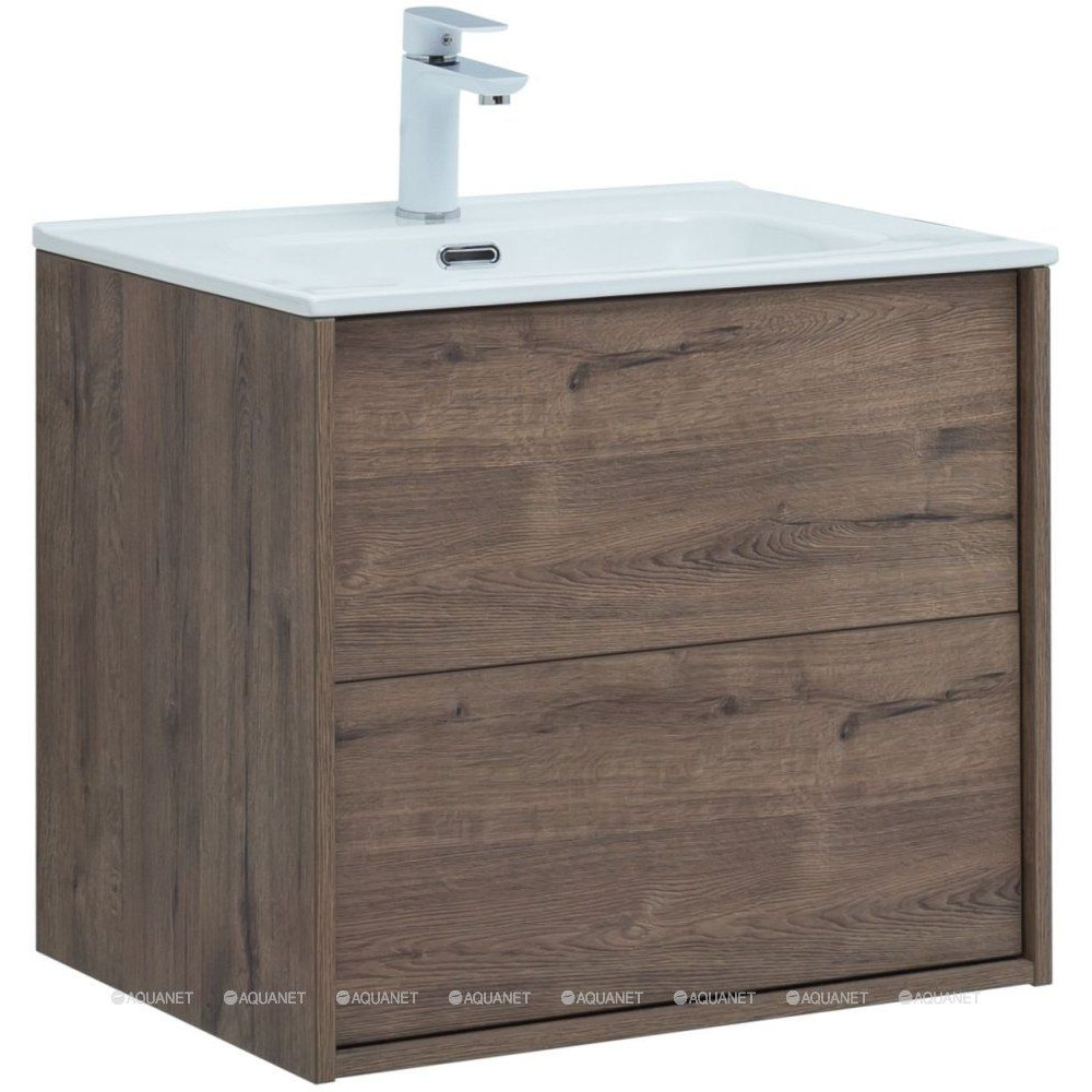 Тумба Aquanet Lino 60 (Flat) дуб веллингтон 00287541