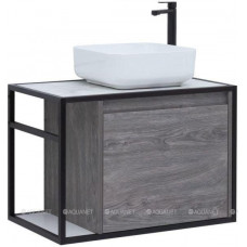 Тумба под раковину Aquanet Nova Lite LOFT 75 R дуб рошелье 00261653