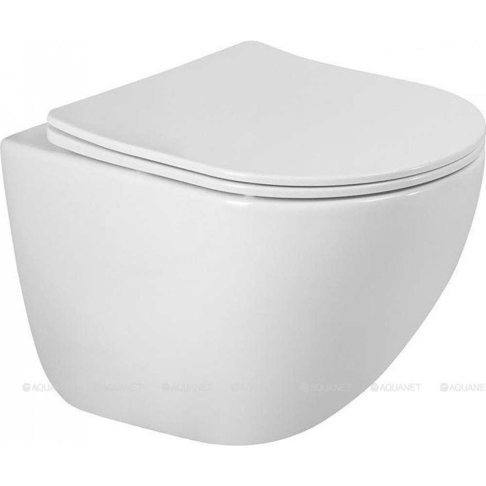 Унитаз подвесной BelBagno AMANDA с сиденьем смыв Tornado BB051CH-TOR-FC/SC