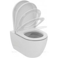 Унитаз подвесной безободковый Ideal Standard Ellisse с сиденьем микролифт T569201