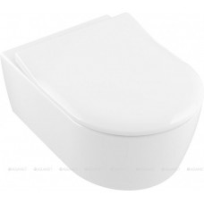 Унитаз подвесной Villeroy & Boch Avento 370x530 мм с сиденьем 5656 RS 01