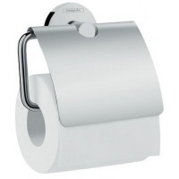 Держатель туалетной бумаги Hansgrohe Logis Universal с крышкой хром 41723000