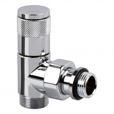 Вентиль угловой SR Rubinetterie Tondera ручной 1/2 x 3/4E хром 0623-1500C0E0