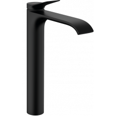Смеситель для раковины-чаши hansgrohe Vivenis 250 без сливного гарнитура черный матовый 75042670