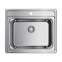 Кухонная мойка Omoikiri Ashi 56-IN нержавеющая сталь 56x48 см 4993449