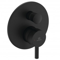 Смеситель для 2 потребителей встраиваемый Ideal Standard Ceraline черный матовый A6939XG Смеситель для 2 потребителей встраиваемый Ideal Standard Ceraline черный матовый A6939XG