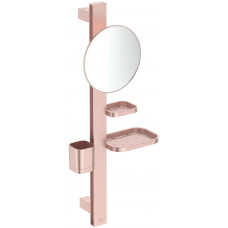 Комплект аксессуаров Ideal Standard ALU+ Beauty Bar S H=700 мм зеркало 3х Ø 200 мм BD589RO Комплект аксессуаров Ideal Standard ALU+ Beauty Bar S H=700 мм зеркало 3х Ø 200 мм BD589RO