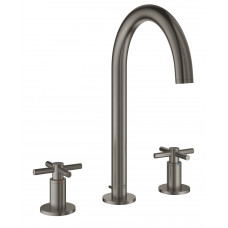 Смеситель для раковины на 3 отверстия Grohe Atrio матовый графит 20008AL3 Смеситель для раковины на 3 отверстия Grohe Atrio матовый графит 20008AL3