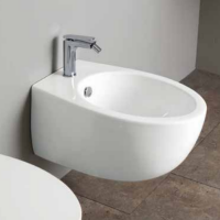 Биде подвесное Simas Bormio 54x35 см белое F85/BR19bi*1