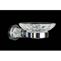 Мыльница подвесная Boheme Murano Cristal хром 10903-CRST-CH