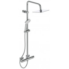 Душевая система с термостатом Ideal Standard Idealrain Cube Evo 200/100 мм A6985AA Душевая система с термостатом Ideal Standard Idealrain Cube Evo 200/100 мм A6985AA