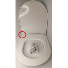 Сиденье с крышкой для унитаза Roca The Gap Round тонкое SoftClose 801D12007 Сиденье с крышкой для унитаза Roca The Gap Round тонкое SoftClose 801D12007