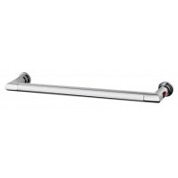 Полотенцесушитель водяной Margaroli 621/G 470 мм Matt Black Brushed Nickel 621G470PO