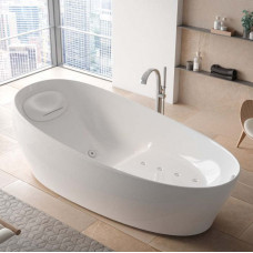 Ванна отдельностоящая TOTO Neorest с гидро и аэромассажем 220x105x78 см PJYD2200PWEE#GW