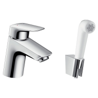 Смеситель для раковины Hansgrohe Logis с гигиеническим душем 71290000