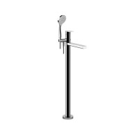 Смеситель для ванны напольный Gessi Emporio Via Manzoni с душевой лейкой хром 24982#031