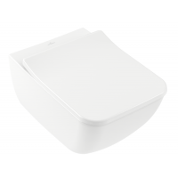 Унитаз подвесной Villeroy & Boch Venticello 375x560 мм CeramicPlus альпийский белый 4611R0R1
