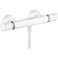 Термостат для душа Hansgrohe Ecostat Comfort внешнего монтажа матовый белый 13116700