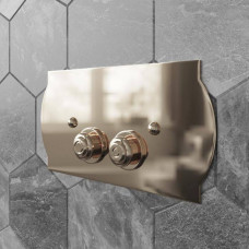 Клавиша смыва для бачков Geberit UP320 Tiffany World TW 300.4 светлое золото TW300.4gold
