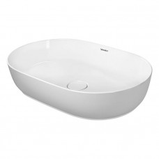Раковина накладная Duravit Luv 60x40 см без отверстия без перелива 0379600000 Раковина накладная Duravit Luv 60x40 см без отверстия без перелива 0379600000