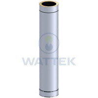 Труба дымоходная Wattek 1000 мм D 200 мм 5P1000