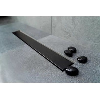 Душевой лоток BETTOSERB Frameless 550 мм черный матовый под плитку 13701319