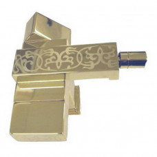 Смеситель для биде Daniel Twin Decora с донным клапаном золото W6200YG 82