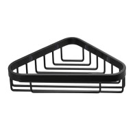 Полка для ванной угловая Colombo Design Basic 20.5x12x4.5 см черный матовый B2732.NM
