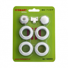 Комплект монтажный SMART Install для радиаторов 1x3/4 Si00134w Комплект монтажный SMART Install для радиаторов 1x3/4 Si00134w
