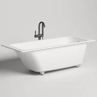 Ванна встраиваемая Salini Orlanda 160х70х60 см S-Sense белый глянцевый 102115G