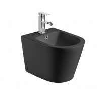 Биде подвесное Aquame AQM2101MB черный матовый 515x360 мм AQM2101MB