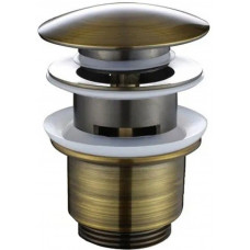 Донный клапан Margaroli 304/L Push-Open Old Bronze 304LOB