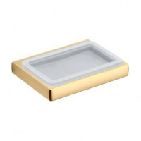 Мыльница подвесная Colombo Design Lulu PVD золото матовое стекло B6201.HPS-VAN