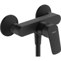 Смеситель для душа Hansgrohe Logis однорычажный матовый черный 71600670