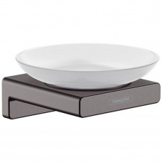 Мыльница Hansgrohe AddStoris шлифованный черный хром 41746340