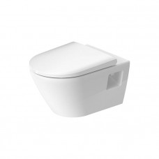 Унитаз подвесной Duravit D-Neo 37x54 см безободковый с сиденьем белый 45780900A1 Унитаз подвесной Duravit D-Neo 37x54 см безободковый с сиденьем белый 45780900A1