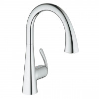 Смеситель для кухни GROHE Zedra с выдвижной лейкой хром 32294002