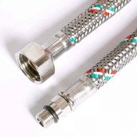 Гибкая подводка для смесителя Uni-Fitt 1/2 x M10 30 см 502S2803