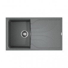Кухонная мойка Omoikiri Yasugata 86-GR Tetogranit 86x50 см leningrad grey 4993546
