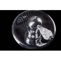 Смеситель встраиваемый для душа Boheme Crystal однорычажный хром 265-CRST