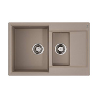 Кухонная мойка Omoikiri Daisen 78-2-SA Artgranit 78х51 см бежевый 4993417