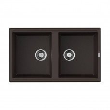 Кухонная мойка Omoikiri Tedori 86-2-DC 86x51 см темный шоколад 4993928