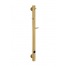 Полотенцесушитель электрический Boheme Oak 20.1х150 см нижнее подключение матовое золото 724-MG Полотенцесушитель электрический Boheme Oak 20.1х150 см нижнее подключение матовое золото 724-MG
