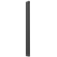 Трубчатый дизайн-радиатор Royal Thermo Insignia VC2180 8 секций нижнее подключение Anthracite НС-1753021