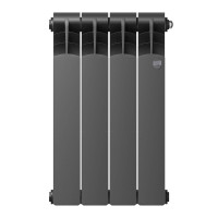Радиатор биметаллический Royal Thermo Revolution Bimetall 500 2.0 4 секции Noir Sable 1425273
