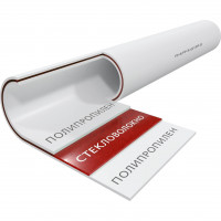 Труба полипропиленовая THERMOLIGHT PP-R FIBER SDR 7.4 63х8.6 мм PN20 армированная стекловолокном белая 1620651