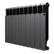Радиатор биметаллический Royal Thermo Revolution Bimetall 500 2.0 10 секций Noir Sable 1425271