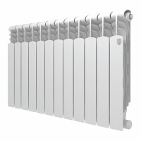 Радиатор биметаллический Royal Thermo Revolution B 500 12 секций боковое подключение 1682418