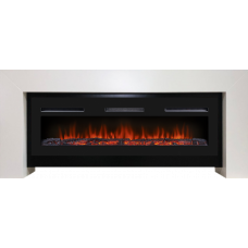 Портал для электрокамина Firelight Suprema Long белый/черный НС-1475527
