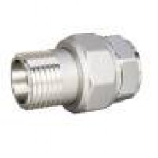 Сгон разъемный (американка) LD DN32 1 1/4 ВР-НР латунь никелированная LD.67.520.32 Сгон разъемный (американка) LD DN32 1 1/4 ВР-НР латунь никелированная LD.67.520.32